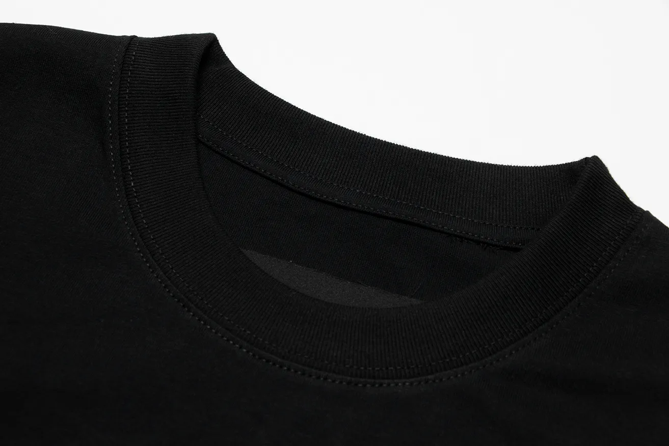 P150 Chrome Hearts Chrome Hearts Sanskrit Cross Embroidery Short Sleeve Size: SMLXL Color: Black White